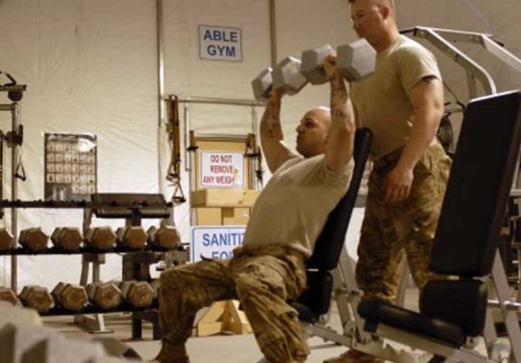 HOME WEIGHT ROOM EQUIPMENT